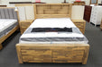 Malaga Double Bed with 2 Bedend Drawers - Direct Furniture Warehouse