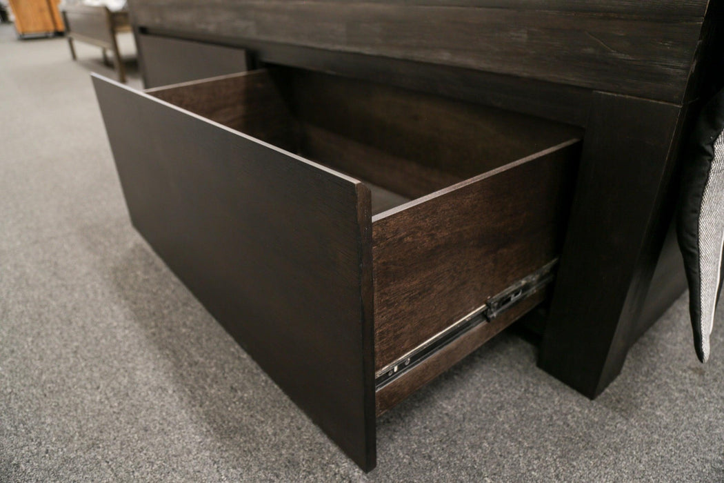 Malaga Queen Bed with 2 Bedend Drawers - Direct Furniture Warehouse