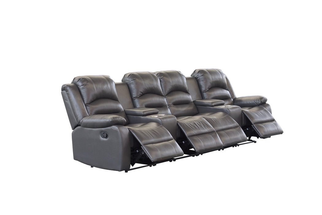 Nick 4 Seater Home Theatre - Direct Furniture Warehouse