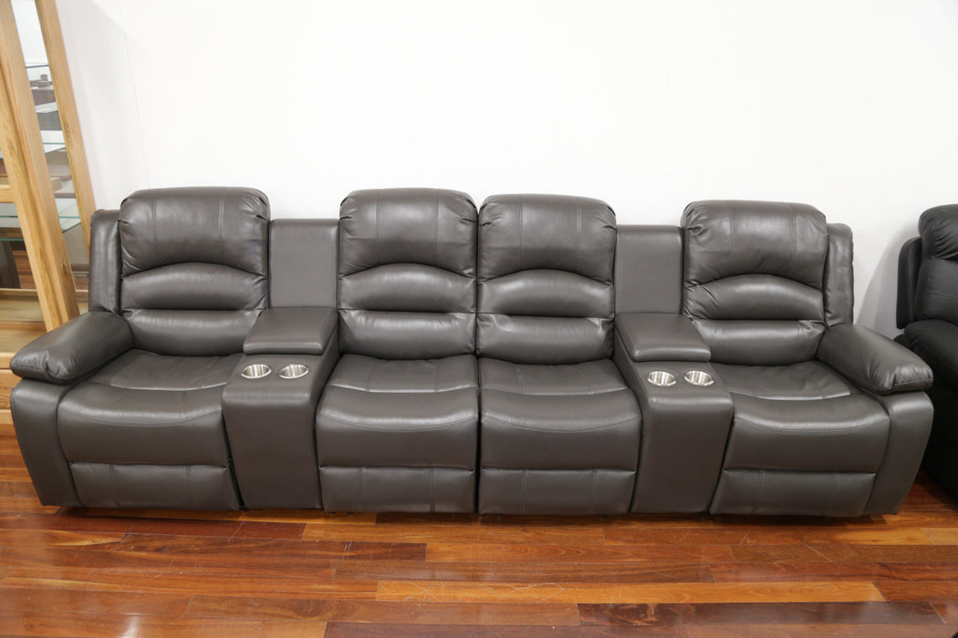 Nick 4 Seater Home Theatre - Direct Furniture Warehouse