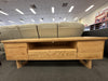 Oak 2Dr/1Drw Tv Unit - Direct Furniture Warehouse