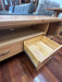 Oak Dampier 2 Door/Drawer Tv Unit - Direct Furniture Warehouse