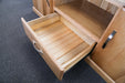Oak Donnelly 1.6M 2Dr/1Drw TV Unit - Direct Furniture Warehouse