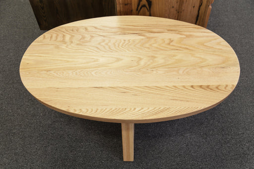 Oak Oval Coffee Table - Direct Furniture Warehouse