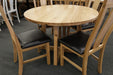 Oak Round Dining Table - Direct Furniture Warehouse