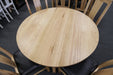 Oak Round Dining Table - Direct Furniture Warehouse