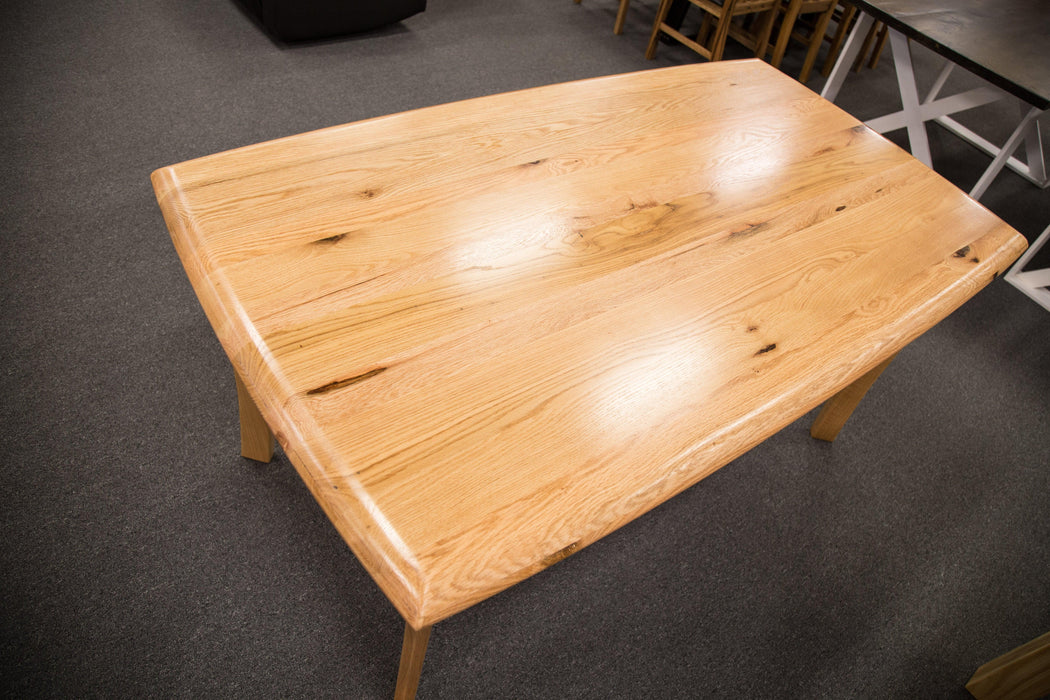 Oak Santros Dining Table (Clearance) - Direct Furniture Warehouse