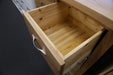 Oak Sydney 5 Drw Tall Chest - Direct Furniture Warehouse