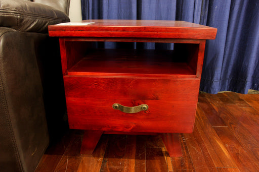 Oakland 1 Drw Lamp Table (Pine) - Direct Furniture Warehouse