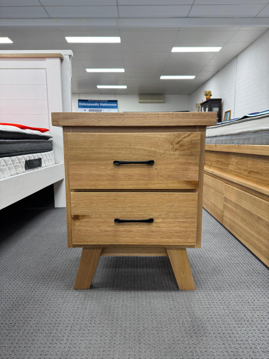 Parker 2 Drw Bedside - Direct Furniture Warehouse