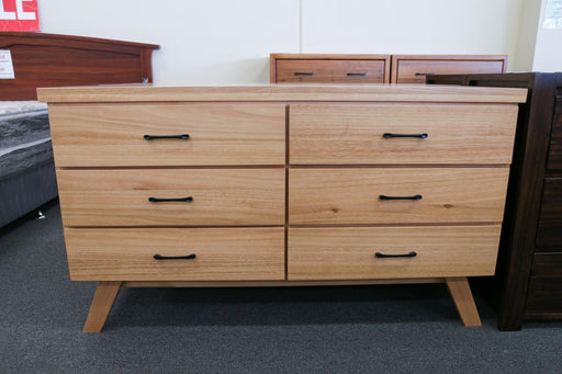 Parker 6 Drw Low Chest - Direct Furniture Warehouse