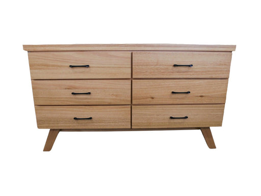 Parker 6 Drw Low Chest - Direct Furniture Warehouse