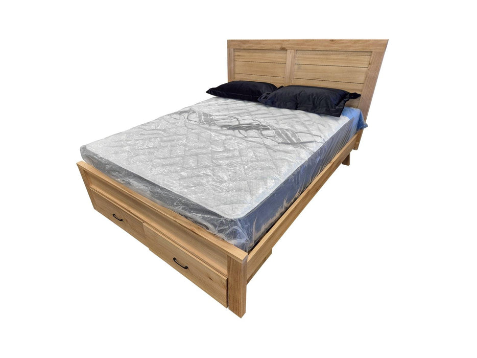 Parker Queen Bed with Bedend Drawers - Direct Furniture Warehouse