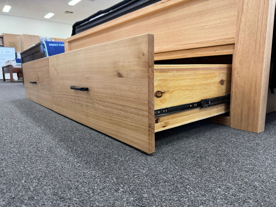 Parker Queen Bed with Bedend Drawers - Direct Furniture Warehouse