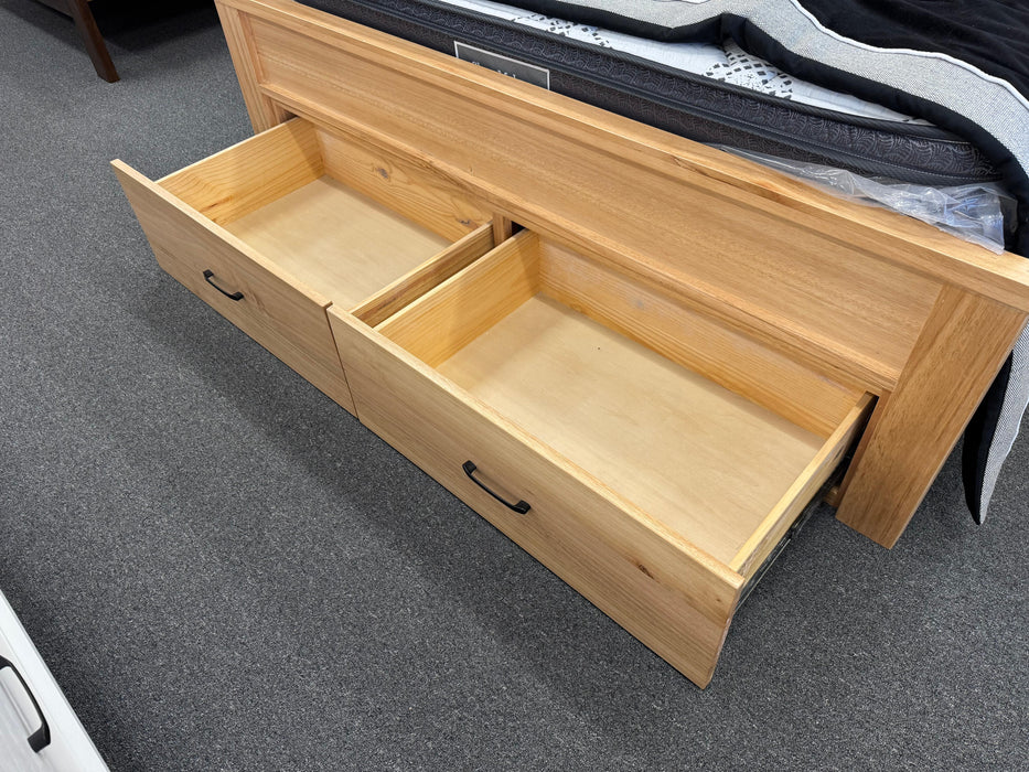 Parker Queen Bed with Bedend Drawers - Direct Furniture Warehouse