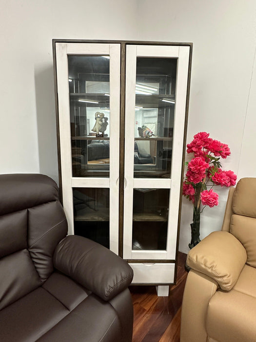 Parkland 2Dr/2Drw Display Cabinet - Direct Furniture Warehouse