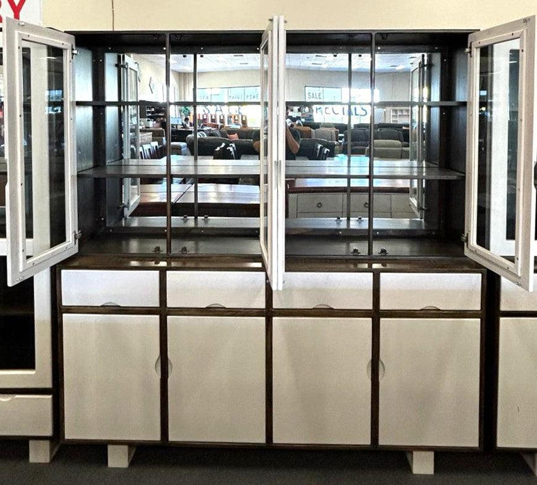 Parkland 4Dr/4Drw Dresser (Top+Bottom) - Direct Furniture Warehouse