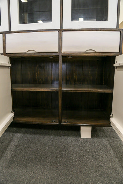 Parkland Ash 3Dr/3Drw Dresser (Top+Bottom) - Direct Furniture Warehouse