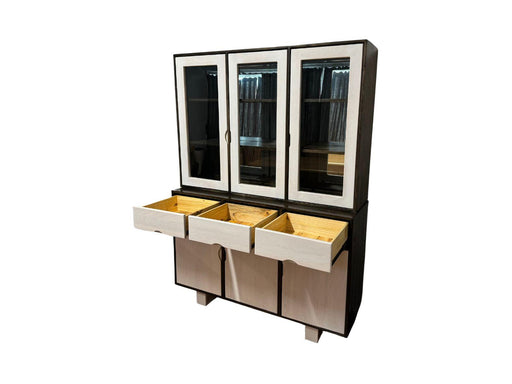 Parkland Ash 3Dr/3Drw Dresser (Top+Bottom) - Direct Furniture Warehouse