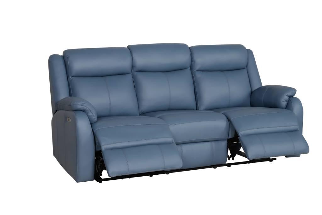 Pineberry Leather Electric Recliner Sofa - Direct Furniture Warehouse