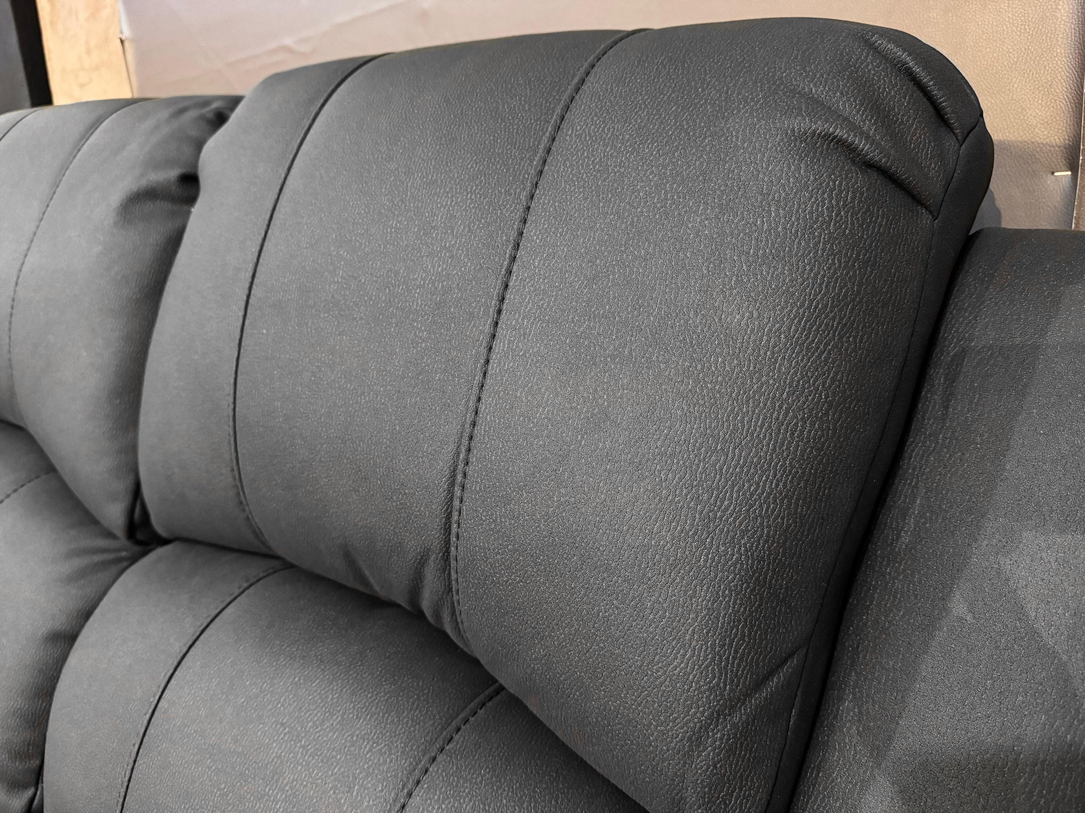 Prado Electric Recliner Sofa (Rhino Suede) - Direct Furniture Warehouse