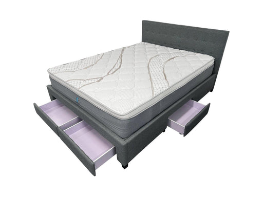Rochelle Fabric Bed with Underbed Storage - Direct Furniture Warehouse