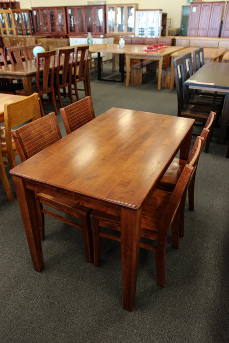 Rubberwood Dining Table - Direct Furniture Warehouse
