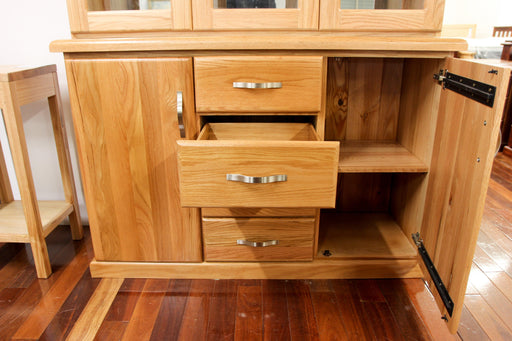 Santros Oak 2DR/4DRW Buffet - Direct Furniture Warehouse