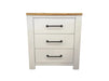 Sato 3 Drw Bedside Table - Direct Furniture Warehouse