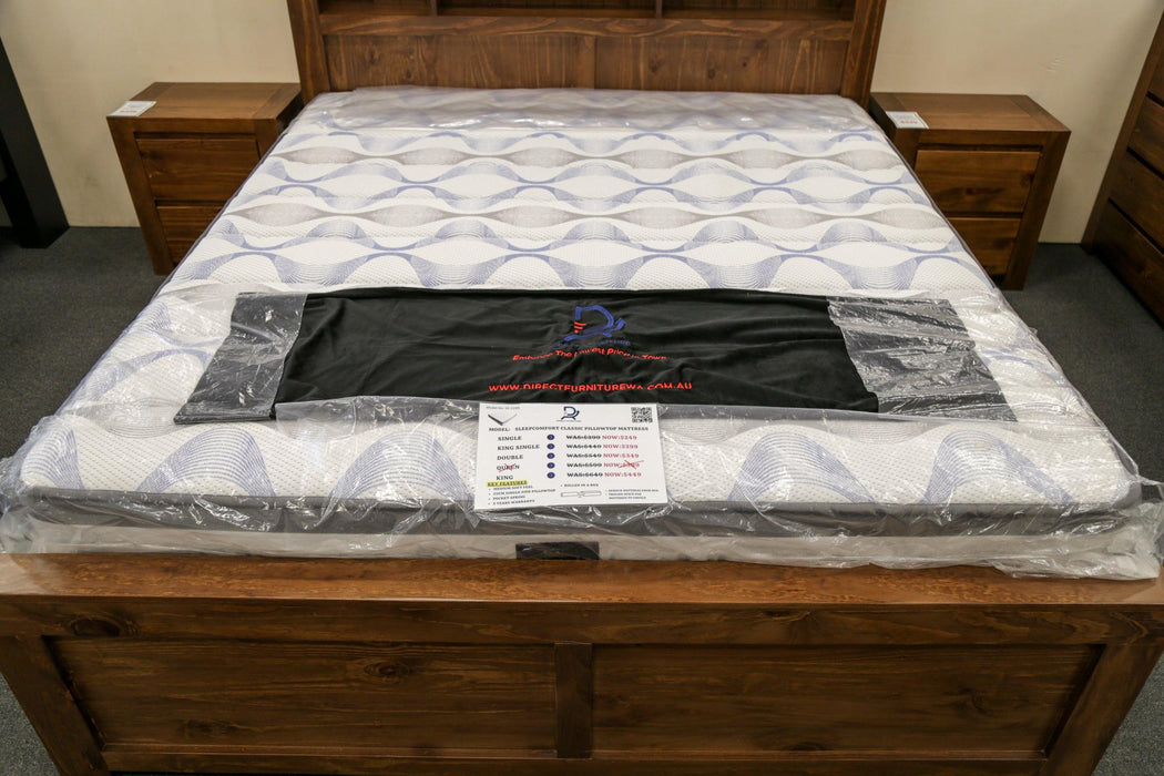 SleepComfort Classic Pillowtop Mattress - Direct Furniture Warehouse