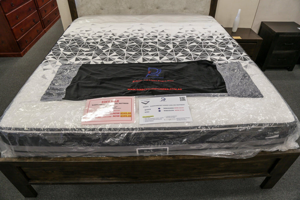 SleepComfort Luxury Gel Pillowtop Mattress (Euro Size) - Direct Furniture Warehouse