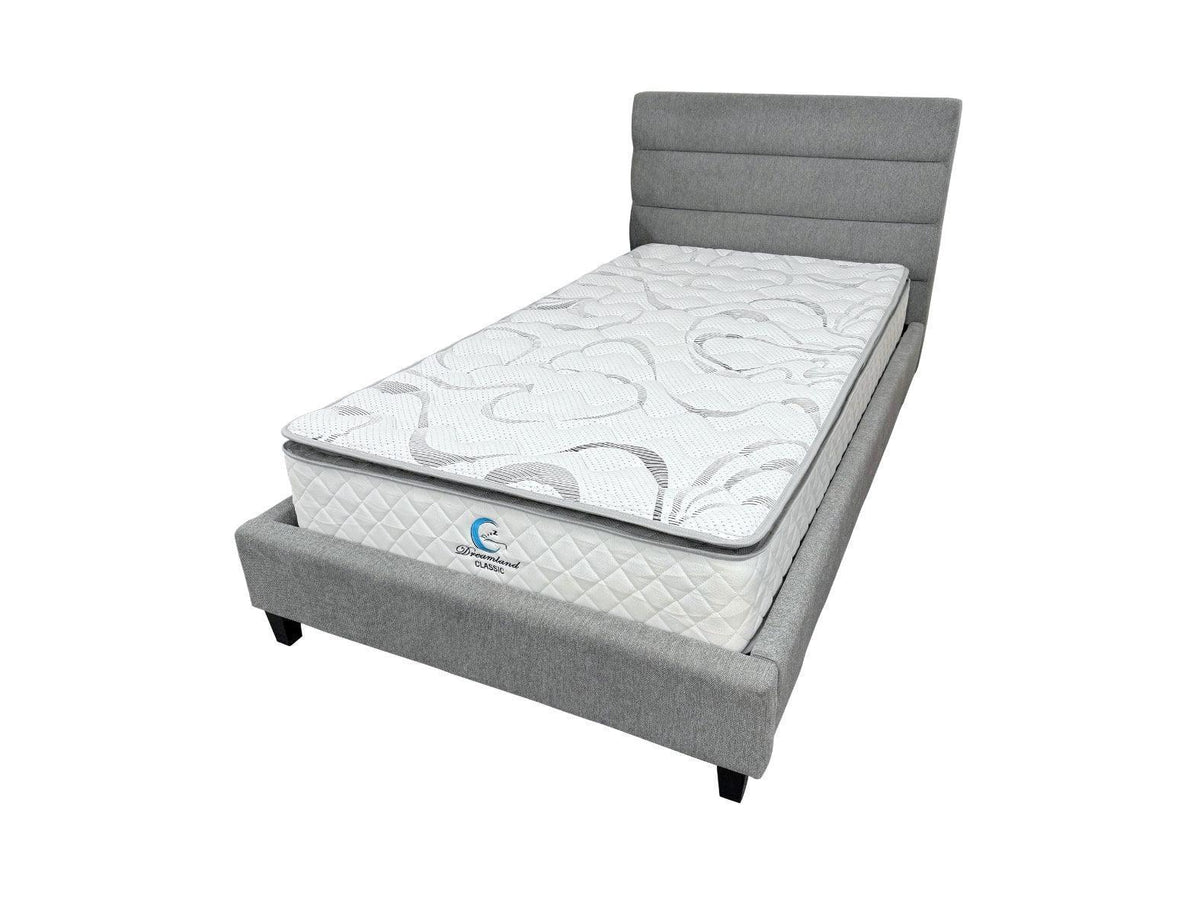 Stuart Fabric Queen Bed - Direct Furniture Warehouse