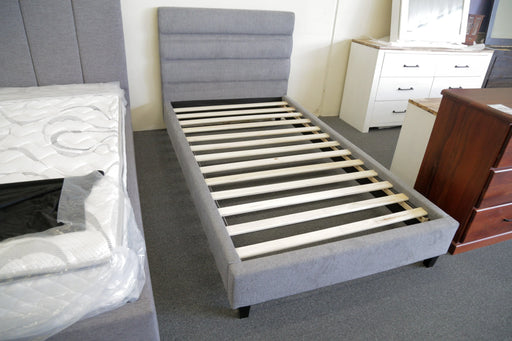 Stuart Fabric King Single Bed - Direct Furniture Warehouse