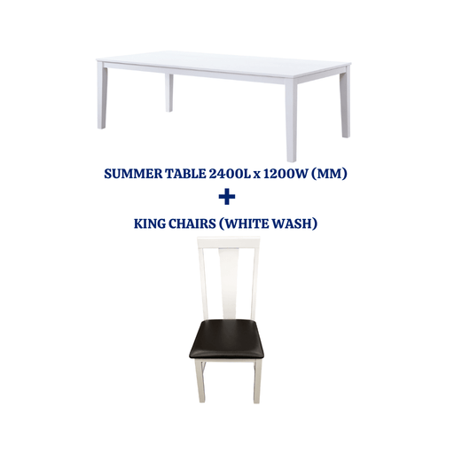 Summer Dining Suite - Direct Furniture Warehouse