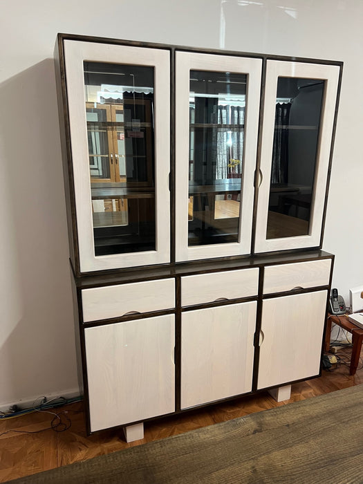 Parkland Ash 3Dr/3Drw Dresser (Top+Bottom)