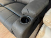 Tucson 3RR+1R+1R Manual Recliner Sofa (Rhino Suede) - Direct Furniture Warehouse