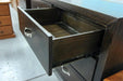 Vic Ash Ascot 6 Drw Low Chest (Grey) - Direct Furniture Warehouse