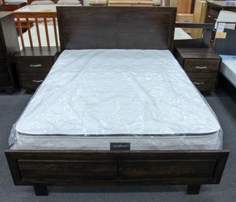 Vic Ash Ascot Queen 3 Pce Suite (Grey) - Direct Furniture Warehouse