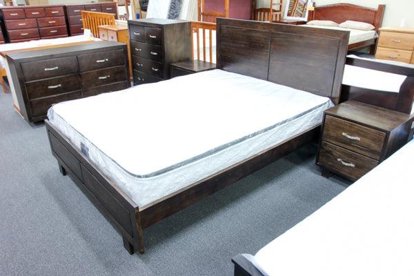Vic Ash Ascot Queen 5 Pce Suite (Grey) - Direct Furniture Warehouse