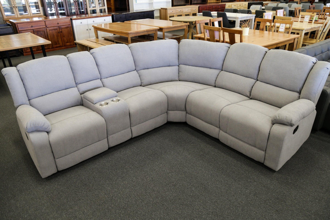 Wallace Manual 5 Seater Corner Modular Sofa - Direct Furniture Warehouse