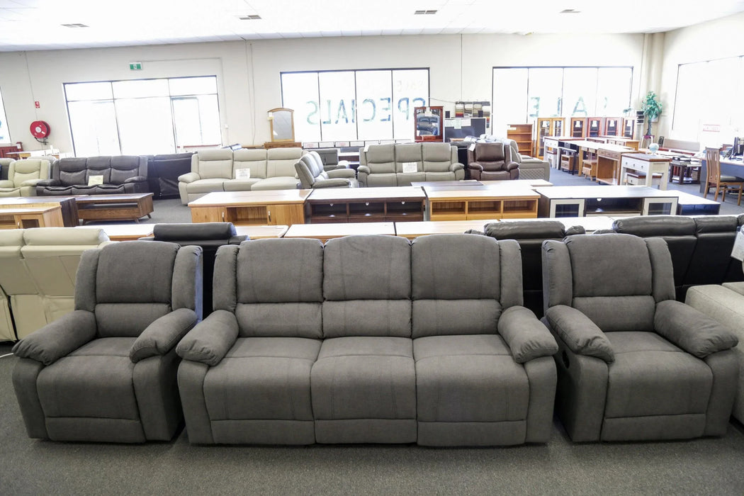 Wallace Manual Recliner Sofa - Direct Furniture Warehouse