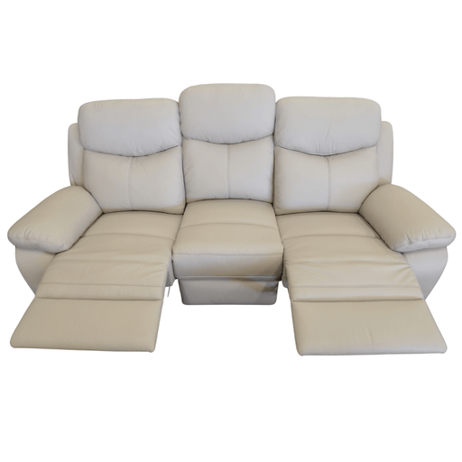 Warwick Leather Manual Recliner Sofa - Direct Furniture Warehouse