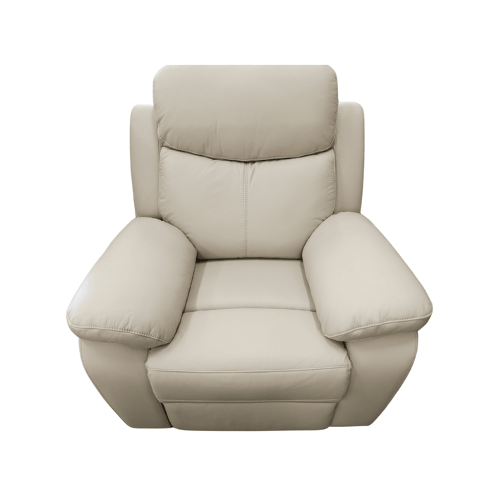 Warwick Leather Manual Recliner Sofa - Direct Furniture Warehouse