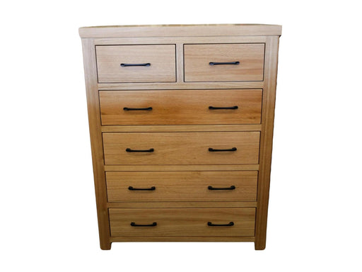 Woody 6 Drw Tall Chest - Direct Furniture Warehouse