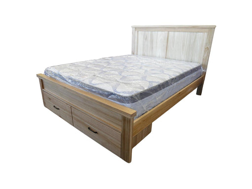 Woody Queen Bed with 2 Storage Drawer - Direct Furniture Warehouse