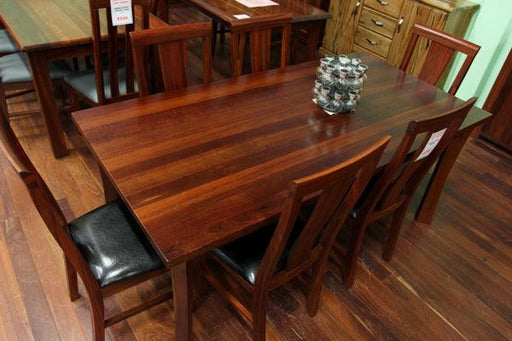 York Jarrah 1800 7 Piece Dining Suite - Direct Furniture Warehouse