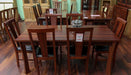 York Jarrah 1800 7 Piece Dining Suite - Direct Furniture Warehouse