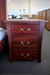 York Jarrah 3 Drw Bedside - Direct Furniture Warehouse